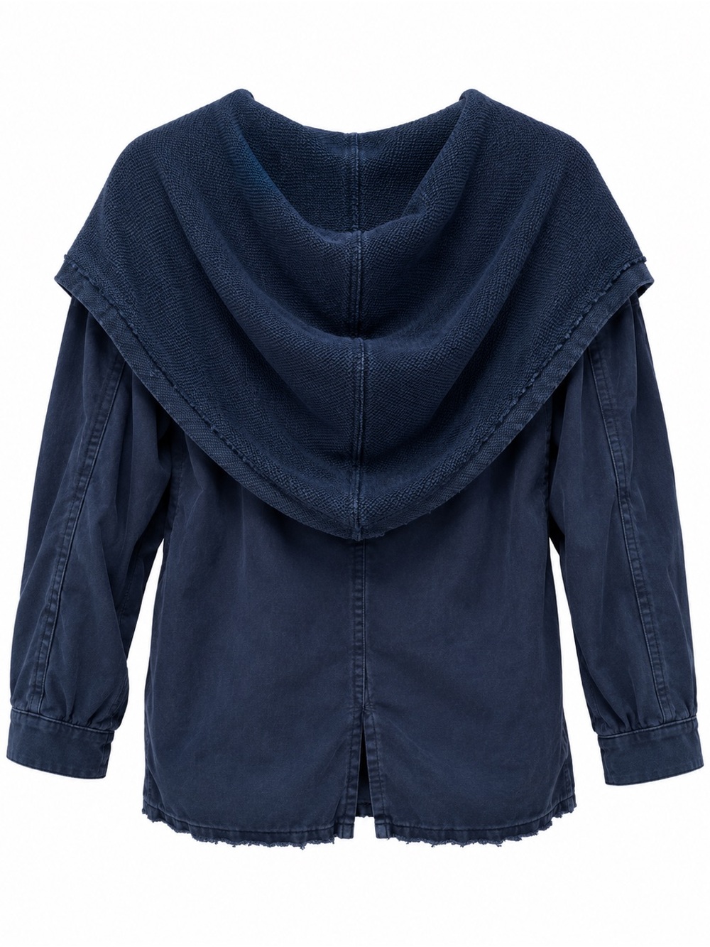 Navy Hooded Jacket